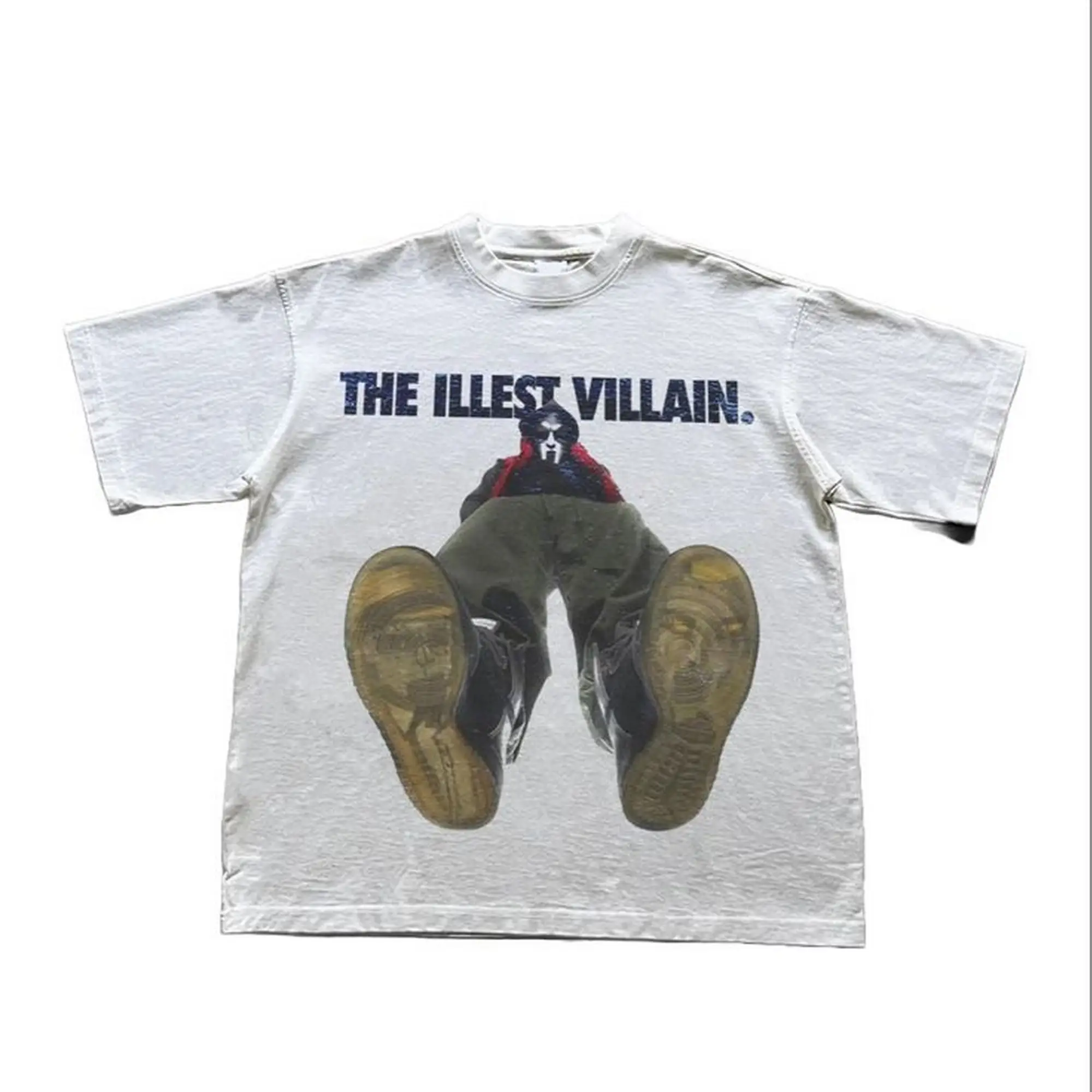 MF Doom The Illest Villain T-shirt, Graphic Tees, Shirt for Him or Her Classic Cotton