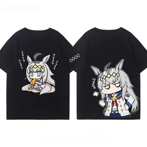 valentine shirts Umamusume Oguri Cap Japanese 3Game T-Shirts Anime Men Women Tee Shirt Short  Sleeveround neck t-shirts