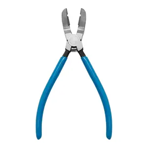 Car Door Panel Trim Clip Removal Tool Fastener Pliers Pin Puller Blue Universal