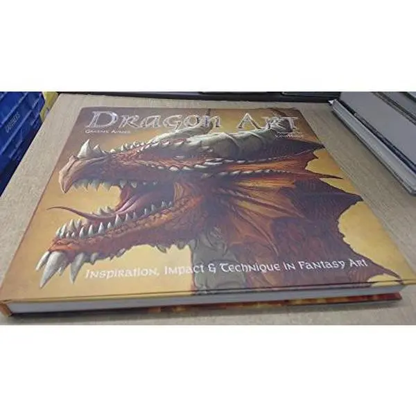 USED-Dragon Art: Inspiration, Impact and Technique in Fantasy Art by Graeme Aymer (Hardcover)
