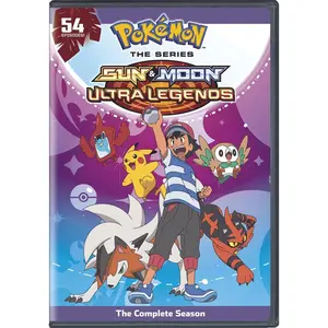 Pokemon The Series: Sun And Moon Ultra Legends Complete Season  [DVD Video Disc] Boxed Set