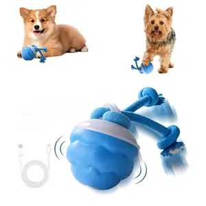 Interactive Dog Toys, [2026 Newly Upgraded] Interactive Dog Ball for Medium/Large Dogs, Automatic Moving Dogs Toy Wicked Ball for Boredom & Training, Play Music, USB Rechargeable