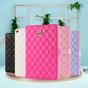 Funda Case for IPad 10th Gen Pro11 Air11 A16 Air5 IPad 10.2 mini6 7 Lambskin Stand Smart Case for iPad Air1 2 5th 6th Gen 9.7" Computer Cover with Magnetic Shell & Auto Sleep/Wake Functionality