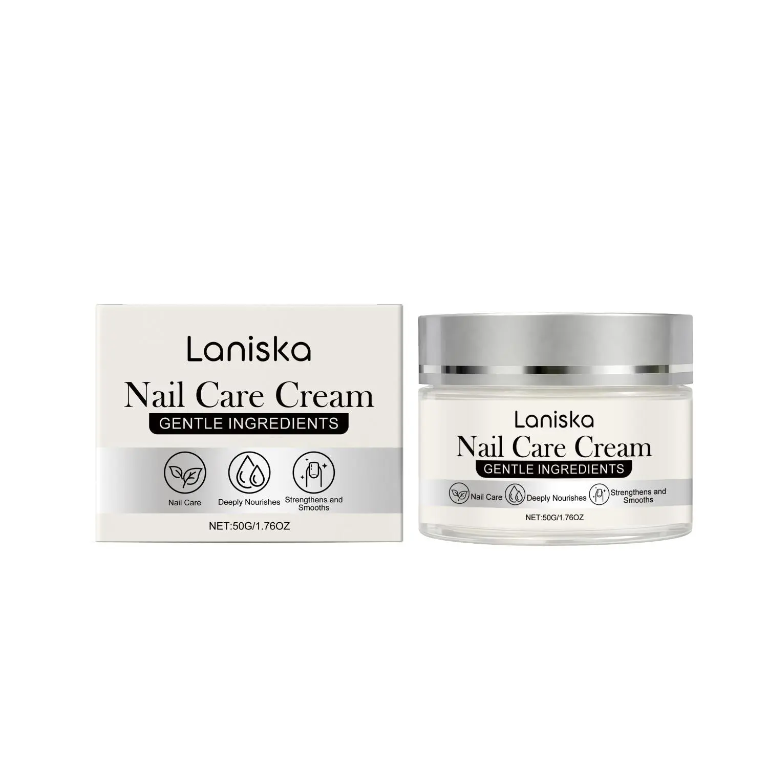 Nail & Cuticle Repair Cream with Tea Oil & Vitamin E — 50g