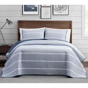 Brooklyn Loom Niari Yarn Dye Stripe Full/QueenQuilt Set