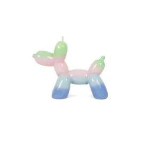 Sunrise Balloon Dog Candle