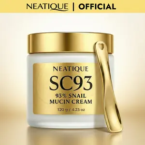 NEATIQUE Snail Mucin Cream 93% for Skin Care, Firming Deep Hydration, moisturizer for face