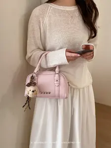 Fashionable Versatile Women's New High-End Small Boston Bag, Stylish Shoulder Crossbody Handbag, Perfect for Daily Use