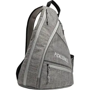 Sports Pickleball Bags - Sling Bag Backpack for Gear + Equipment - Men + Women - Holds Paddles, Balls + Accessories
