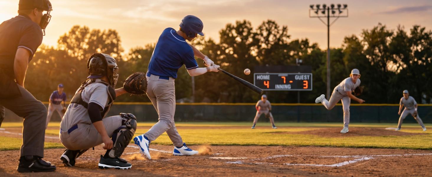 Baseball Cleats Mens Softball Cleat Turf Shoes for Men