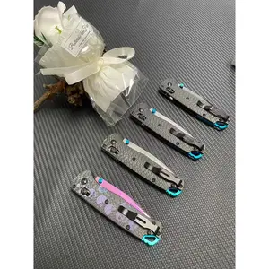 535 Multi-Purpose Tool, carbon fiber handle, high-hardness steel construction, ideal for camping, driving, fishing, everyday carry (EDC), and unpacking,Perfect Gift.