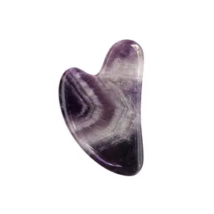 Amethyst Gua Sha Sculping Stone