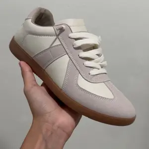 EVELLYHOOTD Men's Army Training Shoes Lace Up Casual Trainers Breathable Lightweight Non-Slip Sneakers Comfortable Running Style Shoes【Size Runs Small】