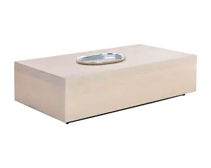 Sunpan Frezco Timeless Minimalist Rectangle Coffee Table