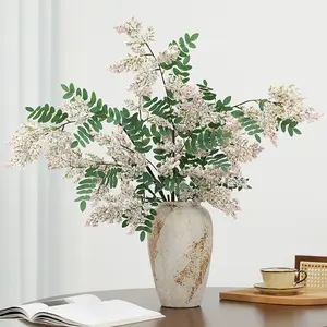 47.2" Forever Cascading Botanicals| Premium Silk Floral Branches for Minimalist Room Decor| Permanent Botanical