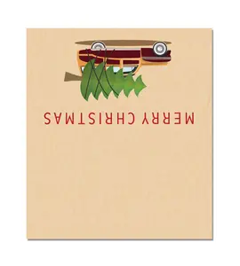 Stonehouse Collection Rustic Christmas Place Cards - 25 Christmas Holiday Table Tents - Place Cards