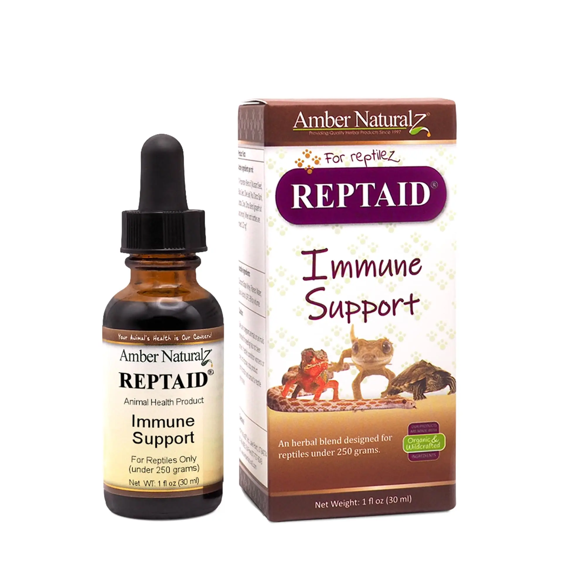 AMBER NATURALZ Reptaid Herbal Supplement for Reptiles