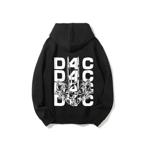 Men's Regular-Fit Collared Cotton Hoodie - JOJO's Bizarre Adventure Steel Ball Run Funny Valentine's D4C Stand Streetwear Trendy Anime Fashion Top