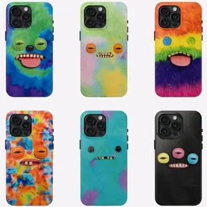 Funny Fuggler Ugly Monster Face MagSafe Phone Case, Preppy and Cute Quirky Plush Creature Aesthetic Suitable for iPhone 17-11 Pro Max/Plus