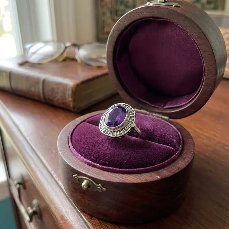 The Shadowed Amethyst