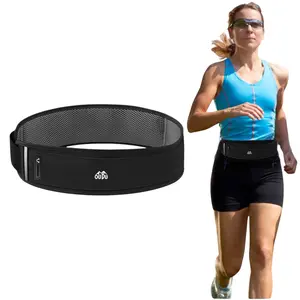 3 in 1 Waterproof Slim Running Belt for Running, Dog Walking, Workout Gear Everywhere Lightweight Outdoor Waist Pack, iPhone Holder Sport Activewear Athlete Fitness