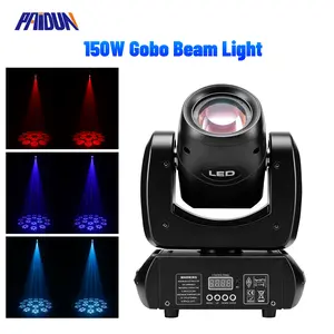 PAIDUN 150W LED RGBW Mini Beam Moving Head Spot Light 8Gobo 18Prism Disco DJ Bar KTV Party Show