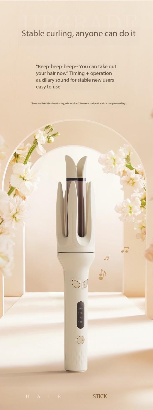 Fully automatic curling stick lazy curling tool electric rotary curler large curling without damaging hair 28mm Comfort Hair Curler