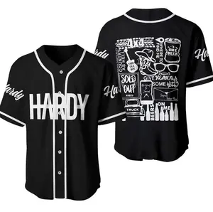 Hardyy Jersey, Hardyy Baseball Jersey Men's, Hardyy Fan Baseball Jersey