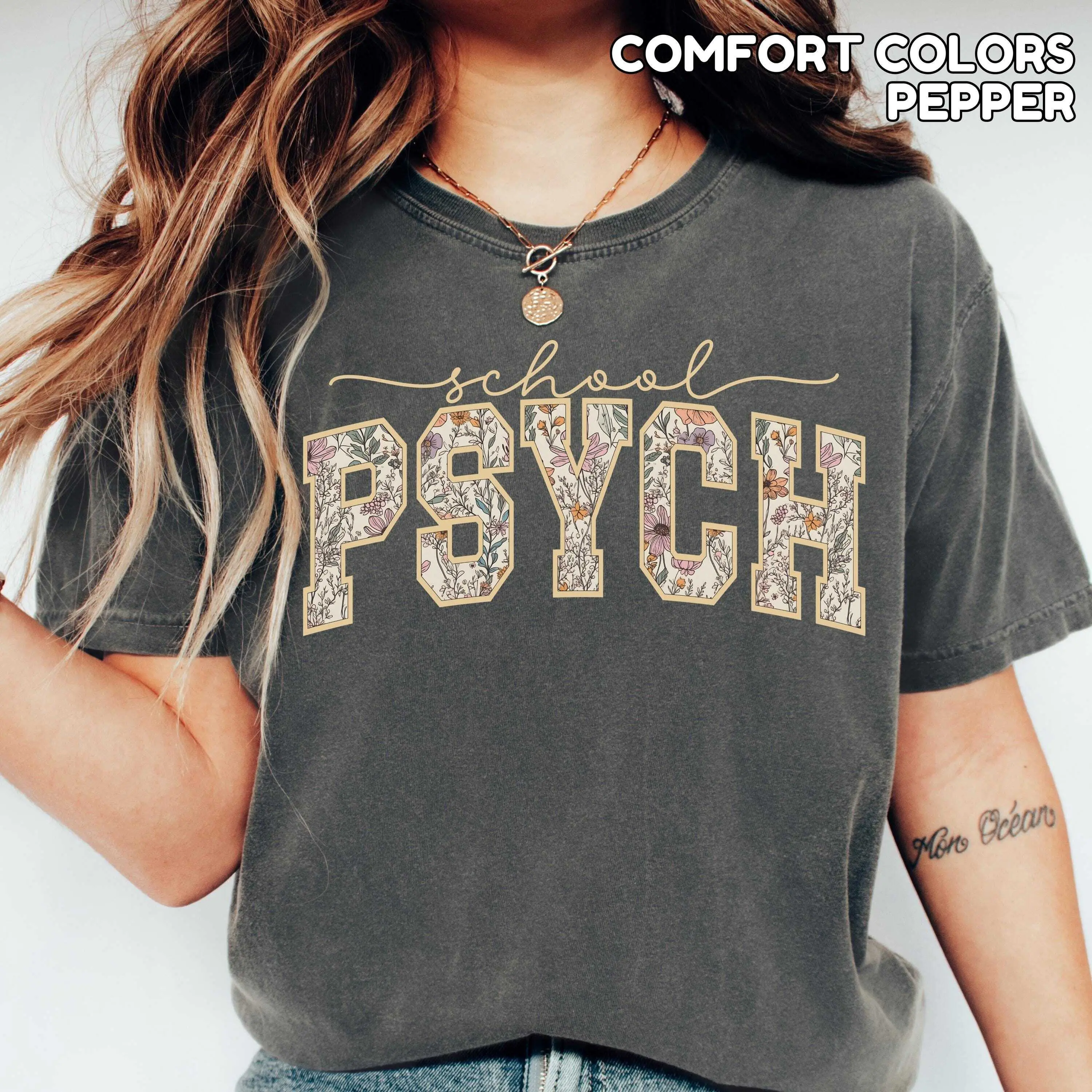 School Psych Shirt, School Psychologist TShirt, Gift for School Psychologist shirt, Minimalist School Psych Tee