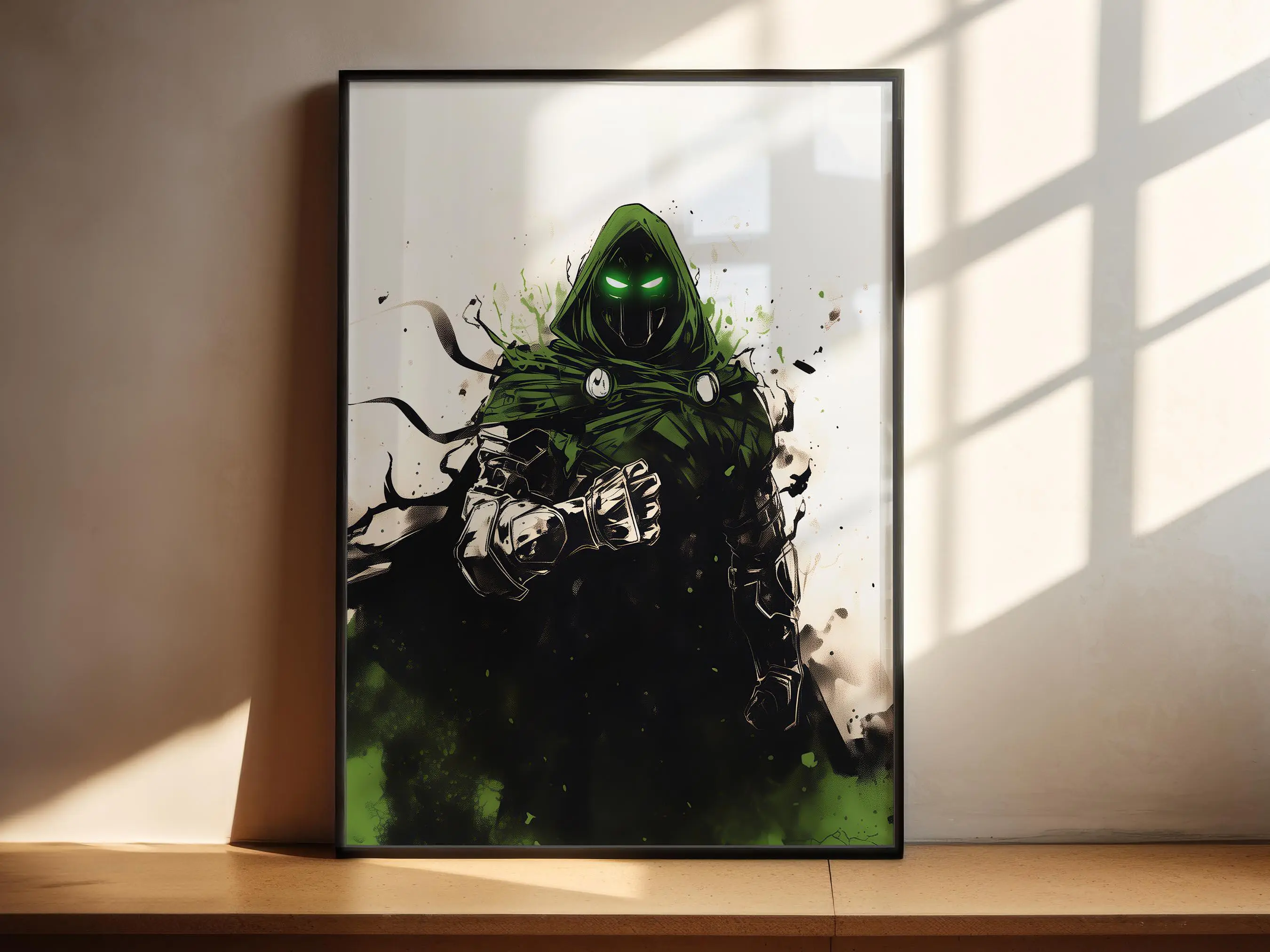 Dr. Doom Poster Printable Wall Art Movie Wall Art Comic Book Home Decor