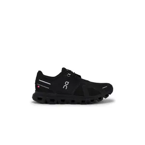 Men's and Women's Cloud 6 Sports Sneakers - Black Outdoor Athletic Footwear