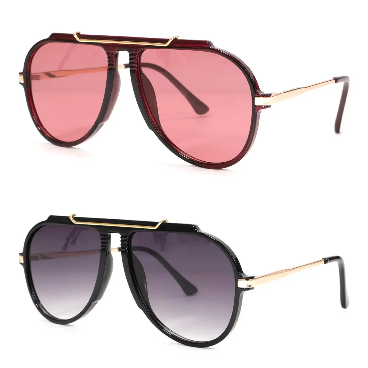 2PCS(Red+double black)