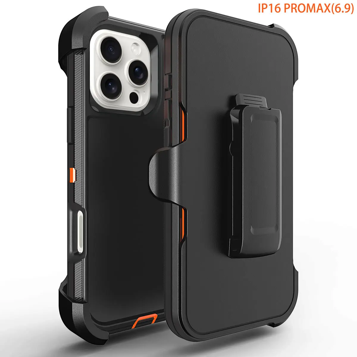 Essential phone case for outdoor workers, suitable for iPhone 16 Pro Max with back clip, iPhone 15 Plus protective case, 14 Max with rotating clip, 13 Pro waist-hanging phone case Essential phone case for outdoor workers, suitable for iPhone 16 Pro Max with back clip, iPhone 15 Plus protective case, 14 Max with rotating clip, 13 Pro waist-hanging phone case