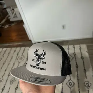 Old Southern Buck Hat - Gray / Black Yuupong Classic Hat