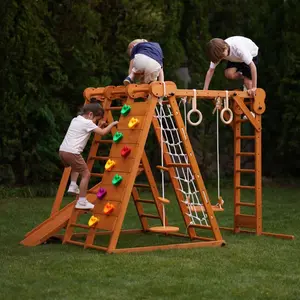 Chestnut | Outdoor & Indoor Foldable Jungle Gym