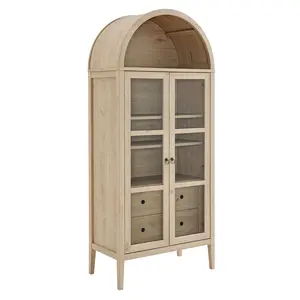 Nolan Tall Arched Storage Display Cabinet by Modway EEI-6639-LOA