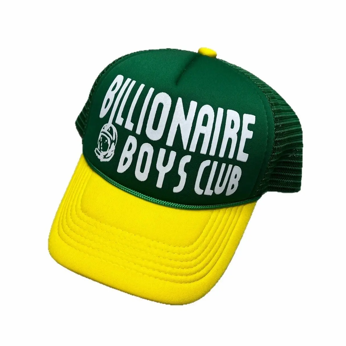 Astronaut Logo Trucker Hats - Mesh Snapback Caps, Y2K Streetwear Hip Hop Vintage Fashion Headwear for Men