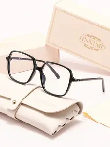 Fashion Square Eyeglasses Frame, Lightweight Portable Design, Unisex Casual Style, Perfect Daily Wear Accessory, Ideal Gift Choice