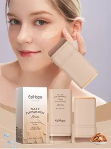[Official Authentic Product] Double-Ended Foundation Stick - Conceals, Controls Oil, Long-Lasting, Waterproof, Sweatproof, and Smudge-Proof Foundation