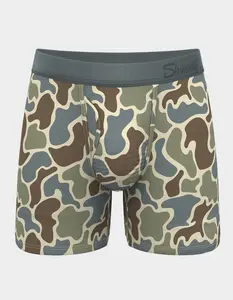 SHINESTY Duck Camo Mens Mid Boxer Briefs