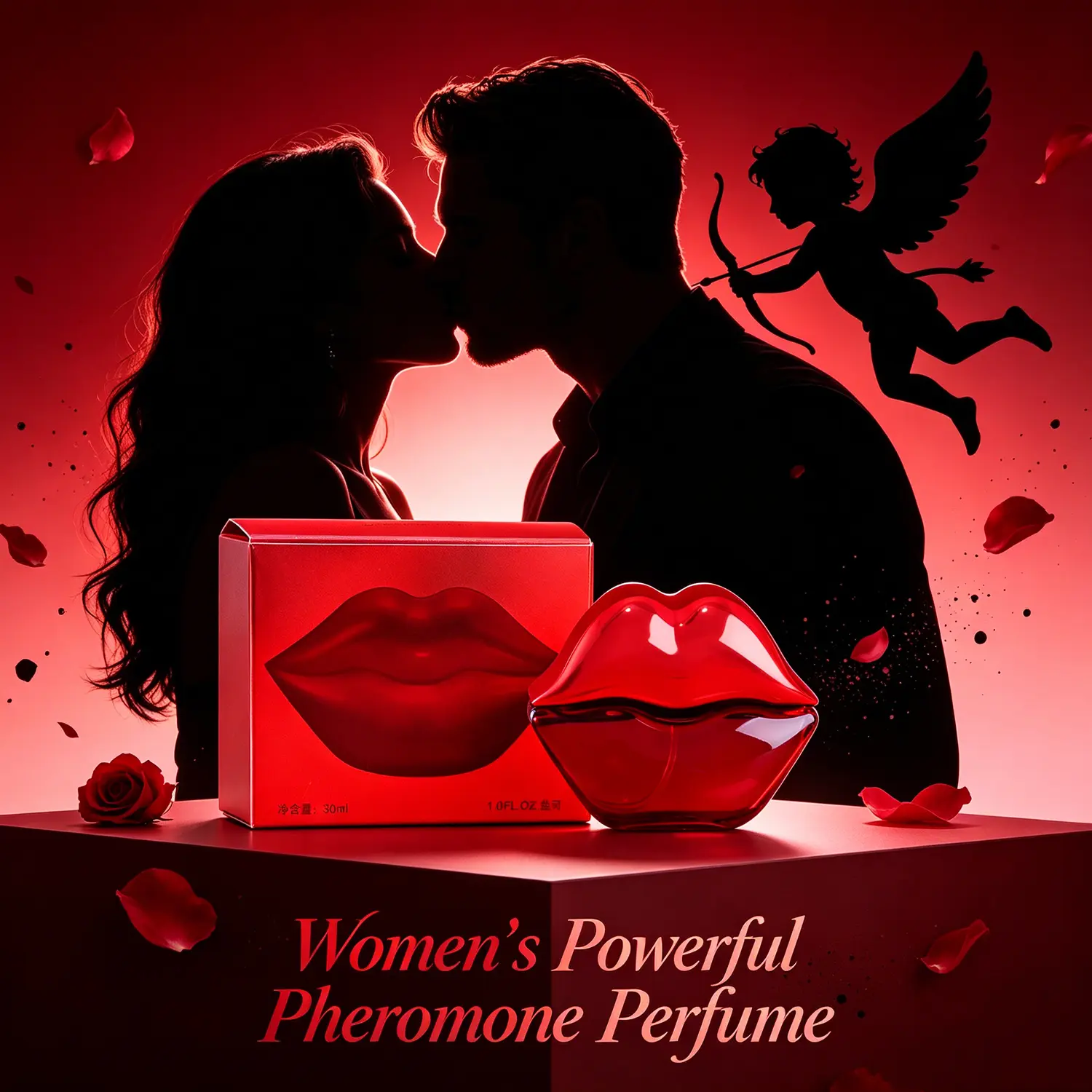 Pheromone Perfume for Women with Attraction Formula, Long Lasting Floral Scented Fragrance with Woody Musk Notes, All-Day Wear, Single Bottle