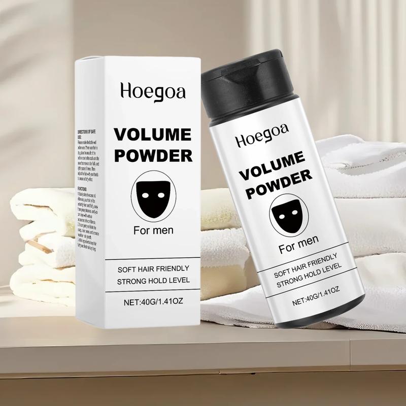 Men’s and Women’s Wash-Free Oil Control Texture-Enhancing Styling Powder – Instantly adds texture and volume, featuring all-natural ingredients, strong hold, wash-free high volume, gentle cleansing.Ideal for daily hair styling care for both men and women