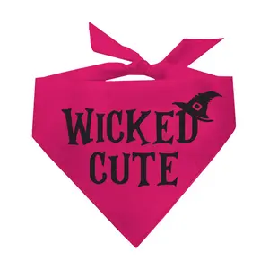 Wicked Cute Triangle Dog Bandana