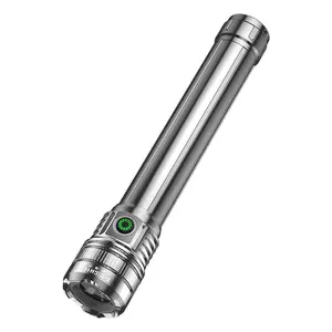 LED Flashlight – High Lumen Rechargeable -Gathering Lens, 10000mAh, 5 Lighting Modes, Ultra-Bright for Camping, Outdoor & Home Use,Can be used without being charged
