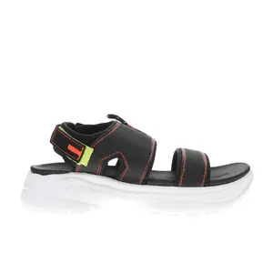 Avia Womens Avi-Atlantic Strappy Casual Sandals Casual Low Heel 1-2" - Black, Pink