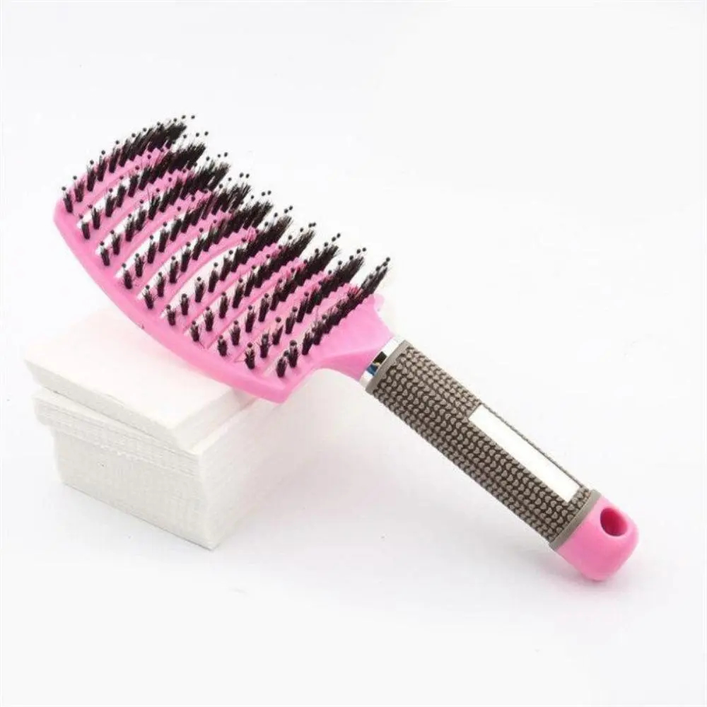 Anti-Breakage Magnetic Scalp Massager Comb, Detangles Wet Curls, Portable Anti-Static Salon Styling Brush, Nylon Cushion Hair Care Tool, Hair Detangling Comb, Anti Static Hairbrush, Hair Styling Combs