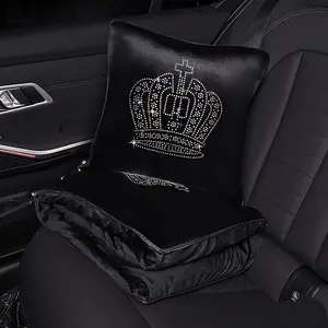 Multifunctional Car Blanket Pillow, Magic Foldable Air Conditioning Cushion, Home Travel Office Warmth, Easy Storage, Cozy Design
