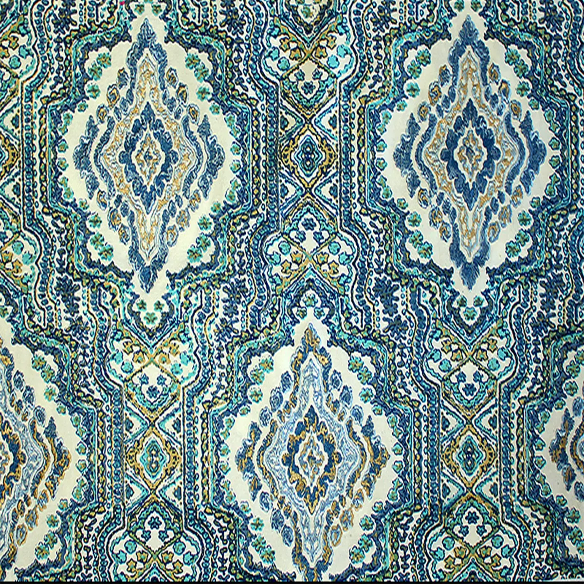 Mufasa Blue Green Silk Fabric | Premium Multi-Purpose 54 Inch Wide