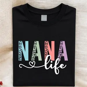 Nana Life Shirt, Gift For Grandma, Grandma, Graphic Tee, Women's T-Shirt, Mothers Day, Nana-Life Shirt, Pregnancy Announcement, New Nana Shirt, Grandma Tee SSN-231