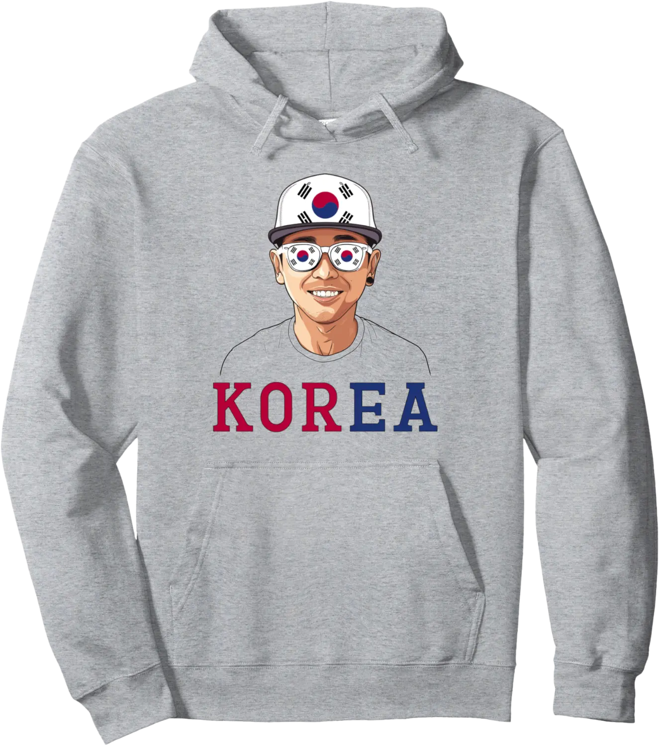 South Korea Flag Souvenirs Man Uniform Country Korean Pullover Hoodie - Hufsakha Shop 39B0DJFXQKCX